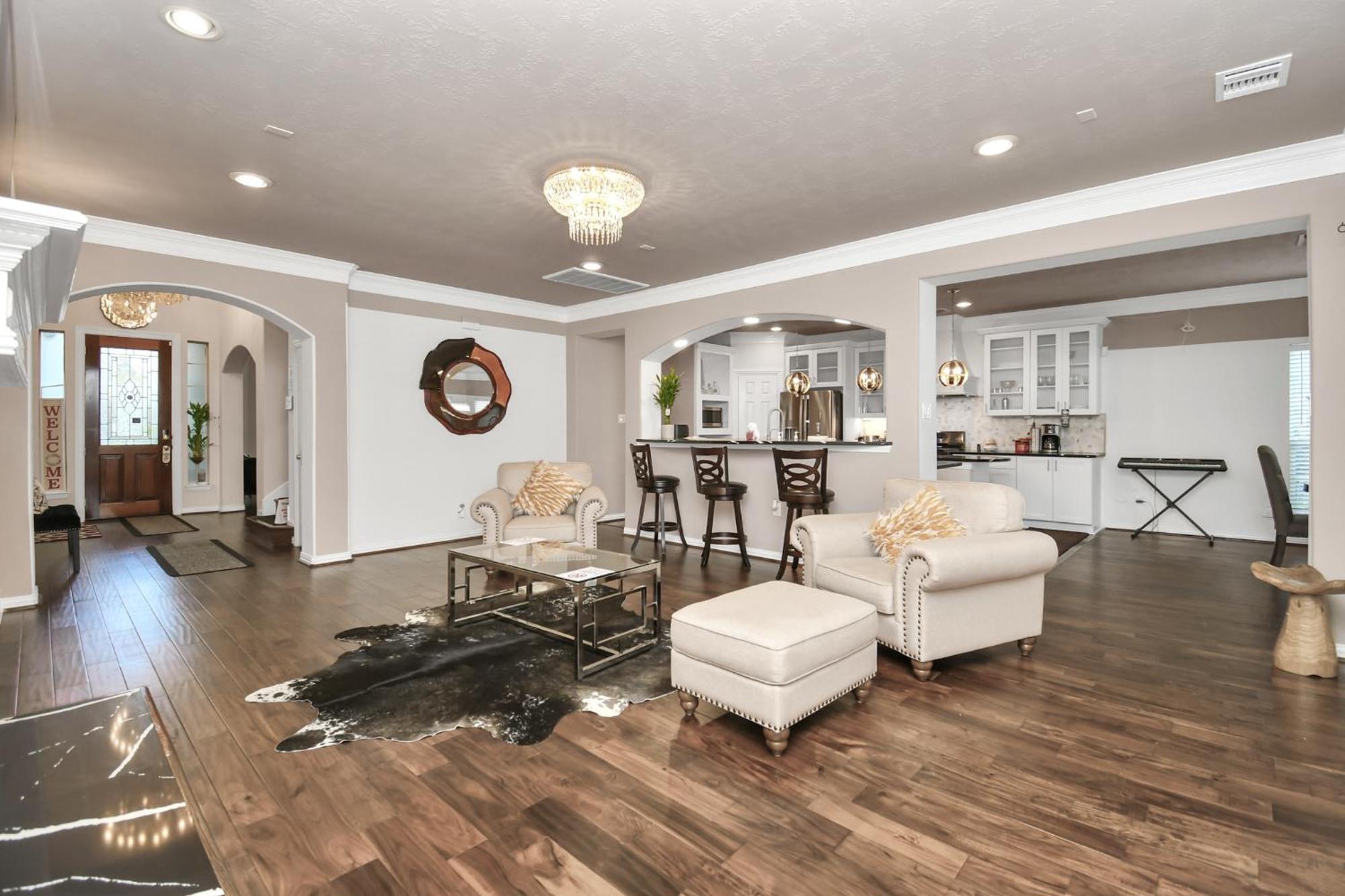 Afra Home With Huge Garden Houston, Texas ภายนอก รูปภาพ