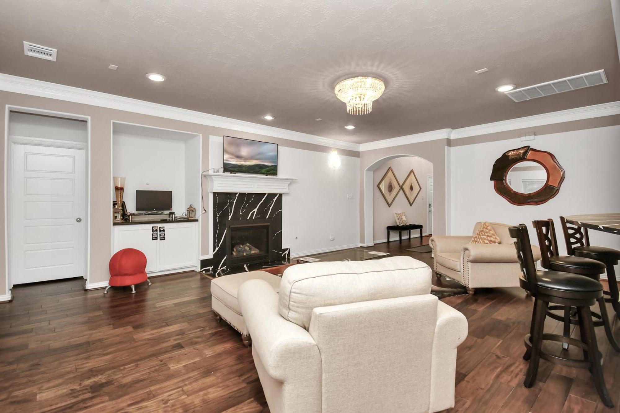Afra Home With Huge Garden Houston, Texas ภายนอก รูปภาพ